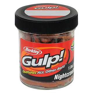 Berkley Gulp Extruded Nightcrawler, Natural, 6 Inch