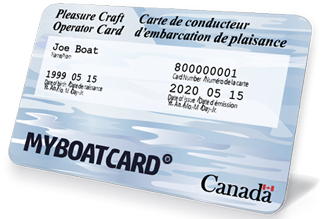 Boat Operators Card